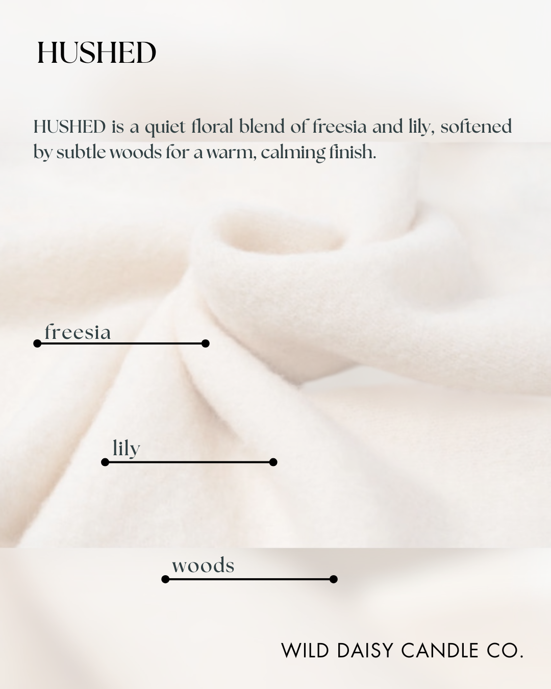 HUSHED - scent description