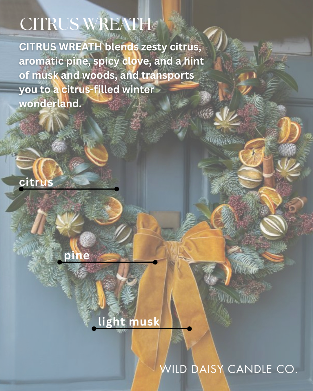 CITRUS WREATH - scent description