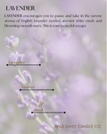 LAVENDER - scent description